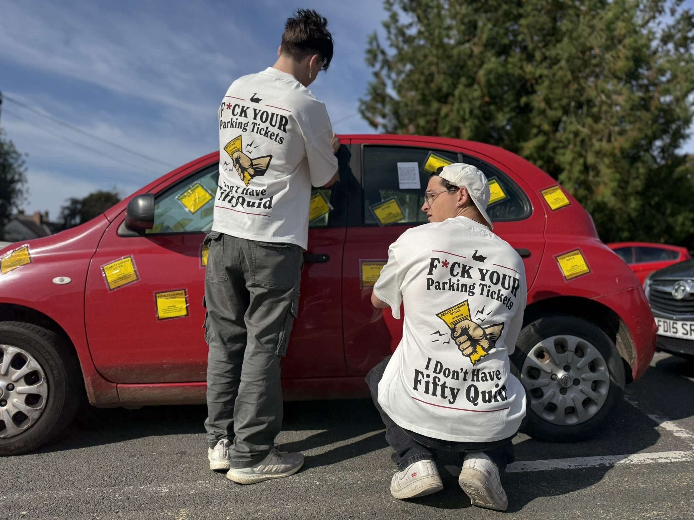 Beckline Parking Ticket Tee